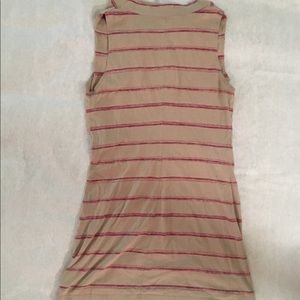 Patagonia Striped Beige and Pink Small Dress